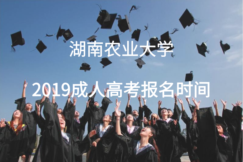 湖南農業大學成人高考